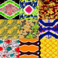 2021 Fabric Textiles Ankara African Print Stoff Polyester Hollanda -Wachsstoffe für Schalkleidungsstücke